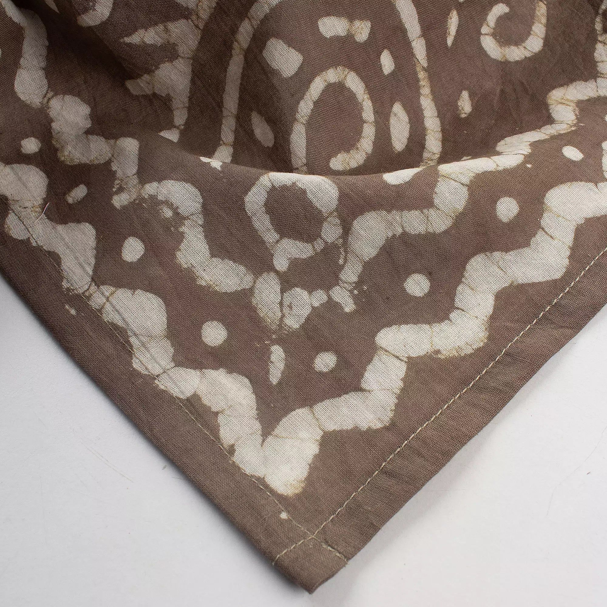 Hand Block Printed Cotton Floral Head Bandana for Men And Women 616